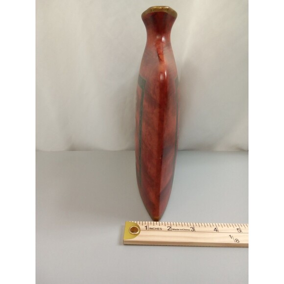 Rooster Vase Ceramic 9”W X 9” Tall X 2 1/2 Thick‎ Decor - Picture 8 of 8